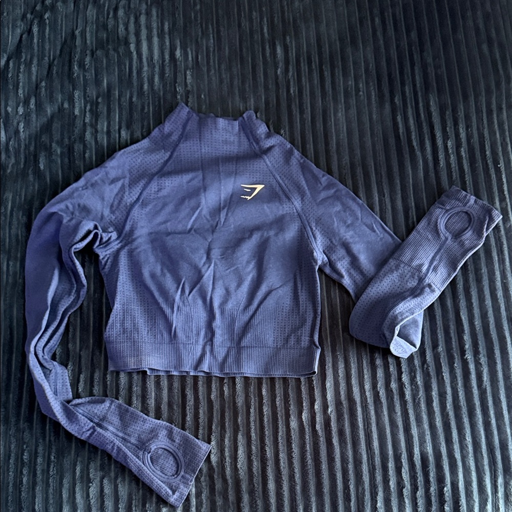 Gymshark Blue Crop Top